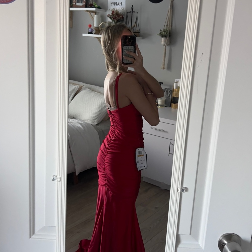 Red Macy's Prom Dress!